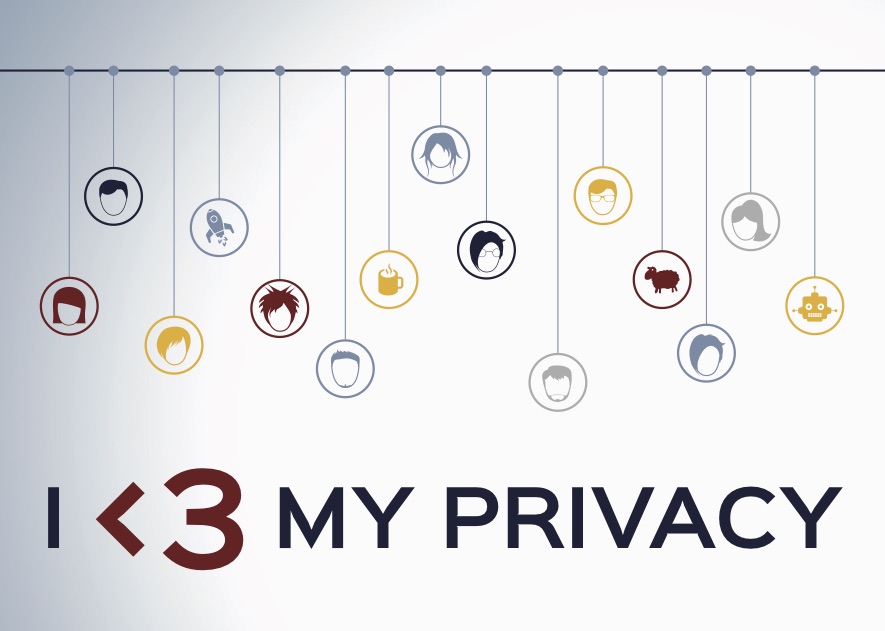 Flyer A6, Motiv I <3 my Privacy